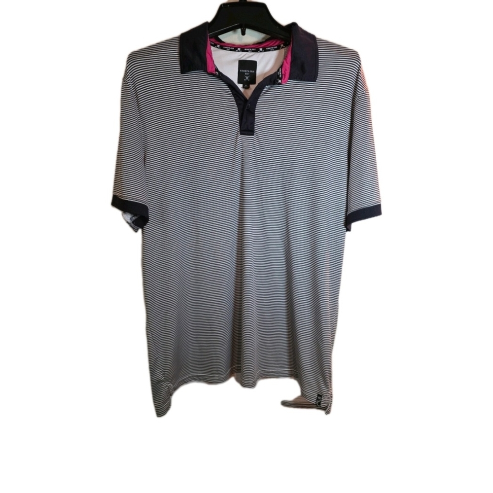 Kenneth Cole Polo Shirt Men's XL Golf Performance